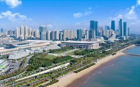 Xiamen International Seaside Hotel -Hotel Corridor Leads To The Stone Exhibition Hall